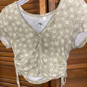 Floral Pacsun Croptop